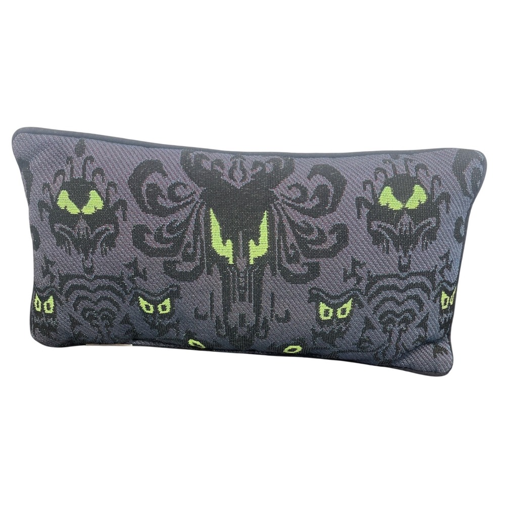 Disney Parks Haunted Mansion Tomb Sweet Tomb  Pillow Purple